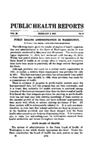 Public Health Reports  V 30 No 6 February 5 1915