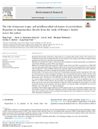 The Role of Exposure to per and Polyfluoroalkyl Substances in RacialEthnic Disparities in Hypertension Results from the Study of Womens Health Across the Nation