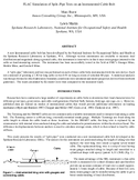 FLAC Simulation of SplitPipe Tests on an Instrumented Cable Bolt