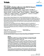 The HAART cell phone adherence trial WelTel Kenya1 a randomized controlled trial protocol