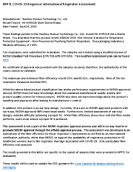 NPPTL COVID19 Response International AssessmentNot NIOSH Approved Huizhou Huinuo Technology Co Ltd model HVN 9501B NonSterile Mask
