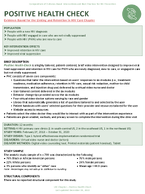 POSITIVE HEALTH CHECK