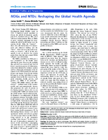 MDGs and NTDs Reshaping the Global Health Agenda
