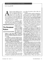 The simulated patient