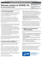 Vacuna contra el COVID19 lo que necesita saber