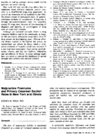 Malpractice premiums and primary cesarean section rates in New York and Illinois