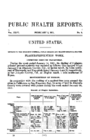Weekly Reports for FEBRUARY 3 1911