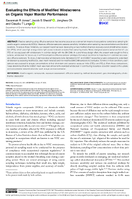 Evaluating the Effects of Modified Windscreens on Organic Vapor Monitor Performance