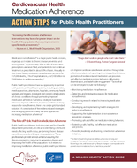 Cardiovascular Health Medication Adherence Action Steps for Public Health Practitioners