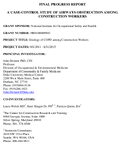 A CaseControl Study of Airways Obstruction Among Construction Workers final grant report