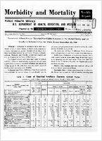 Morbidity and Mortality Weekly Report Vol 10 No 51 for Release December 29 1961