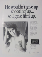 He wouldnt give up shooting up so I gave him up