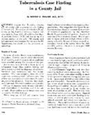 Tuberculosis case finding in a county jail