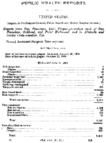 Weekly Reports for April 23 1909