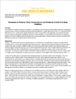 Increases in fentanyl drug confiscations and fentanylrelated overdose fatalities