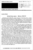 MMWR Morbidity and Mortality Weekly Report March 25 1988  Vol 37  No 11