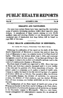 Weekly Reports for OCTOBER 2 1914