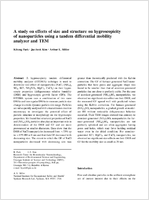 A study on effects of size and structure on hygroscopicity of nanoparticles using a tandem differential mobility analyzer and TEM
