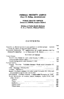 Public Health Reports  v 65 no 4  table of contents