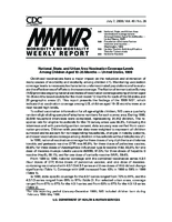MMWR Morbidity and Mortality Weekly Report Vol 49 No 26 July 7 2000