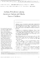 Asthma prevalence among American Indian and Alaska Native children