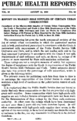 Public health reports  v 51 no 32 AUGUST 12 1938