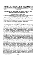 Weekly Reports for APRIL 4 1924
