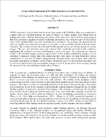 A Case Study Examination of Two Blast Rounds at a Nevada Gold Mine 200801