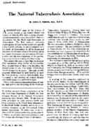 The National Tuberculosis Association
