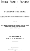 Public Health Reports  v XXII Part II nos 27 to 52 inclusive