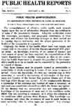Weekly Reports for JANUARY 3 1913