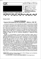 MMWR Morbidity and Mortality Weekly Report December 18 1992  Vol 41  No 50