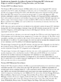 Supplementary Appendix Surveillance Systems for Estimating HIV Infection and Diagnosis and Measuring HIV Testing Prevention and Treatment