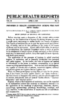 Weekly Reports for APRIL 6 1923