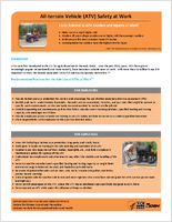 AllTerrain Vehicle ATV Safety at Work 2012