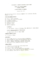 Immunization Practices Advisory Committee Summary Minutes of Meeting October 67 1975