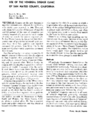 Use of the venereal disease clinic of San Mateo County California