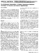 The 90Second Intervention a patient compliance mediated technique to improve and control hypertension