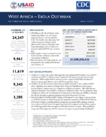 West Africa  Ebola Outbreak Fact Sheet 24 Fiscal Year FY 2015