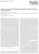 Regional Assessment of Atrazine Exposure and Incidence of Breast and Ovarian Cancers in Kentucky