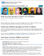 Help Stop the Spread of COVID19 in Children Tips to Protect Children During a COVID19 Outbreak Sept 11 2020