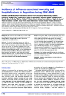 Incidence of influenzaassociated mortality and hospitalizations in Argentina during 20022009
