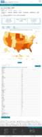 United States COVID19 Cases and Deaths by State Reported to the CDC since January 22 2020 Oct 15 2020