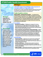 ATSDR Public Health Investment Michigan 2017