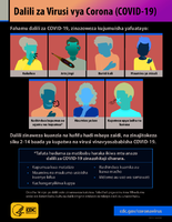 Dalili za Virusi vya Corona COVID19