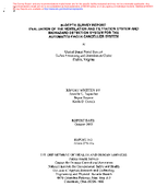 InDepth Survey Report Evaluation of the Ventilation and Filtration System and Biohazard Detection System for the Automated Facer Canceller System at United States Postal Service Dulles Processing and Distribution Center Dulles Virginia