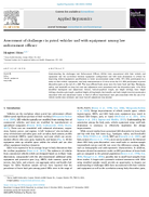 Assessment of Challenges in Patrol Vehicles and with Equipment Among Law Enforcement Officers