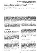 Application of Particle Flow Code to Evaluate a Concept for Detecting Hazardous Voids in Surge Piles Using Profile Scanning
