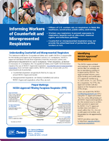 Informing Workers of Counterfeit and Misrepresented Respirators