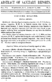 Absract of sanitary reports  v 7 no 3 January 15 1892